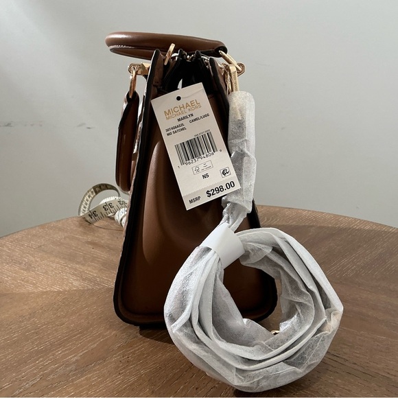 Michael Kors Brown Satchel Bag - Picture 3 of 6